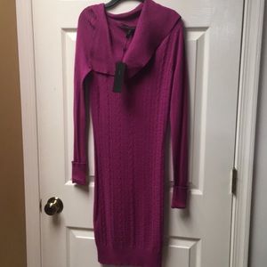 NWT BCBG Maxazria cableknit dress